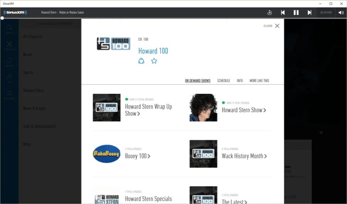 SiriusXMScreenshot 1